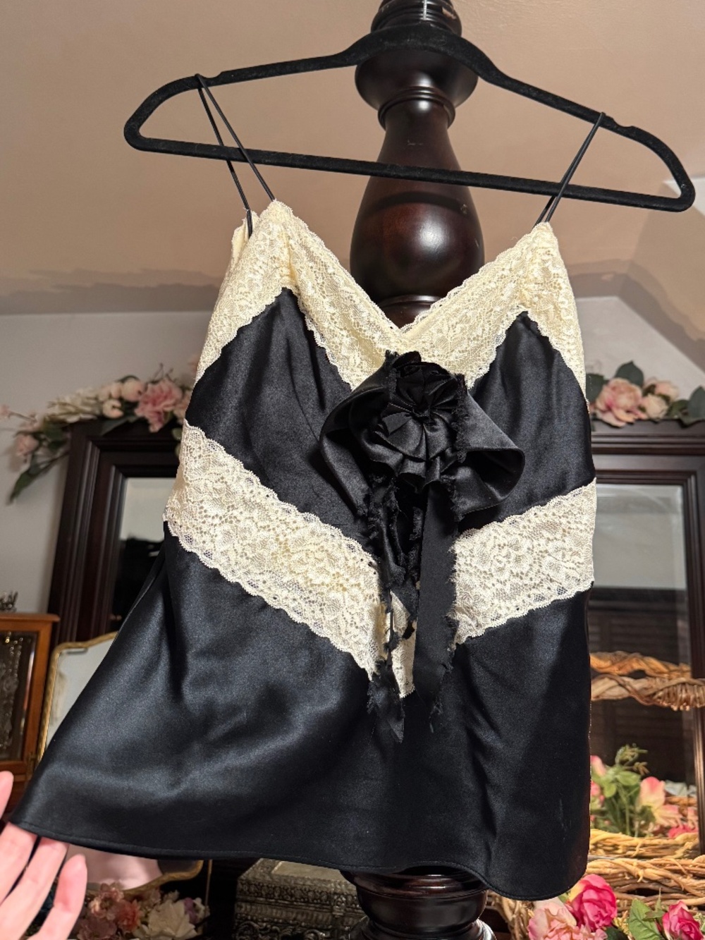 LoveShackFancy silk cami XS
